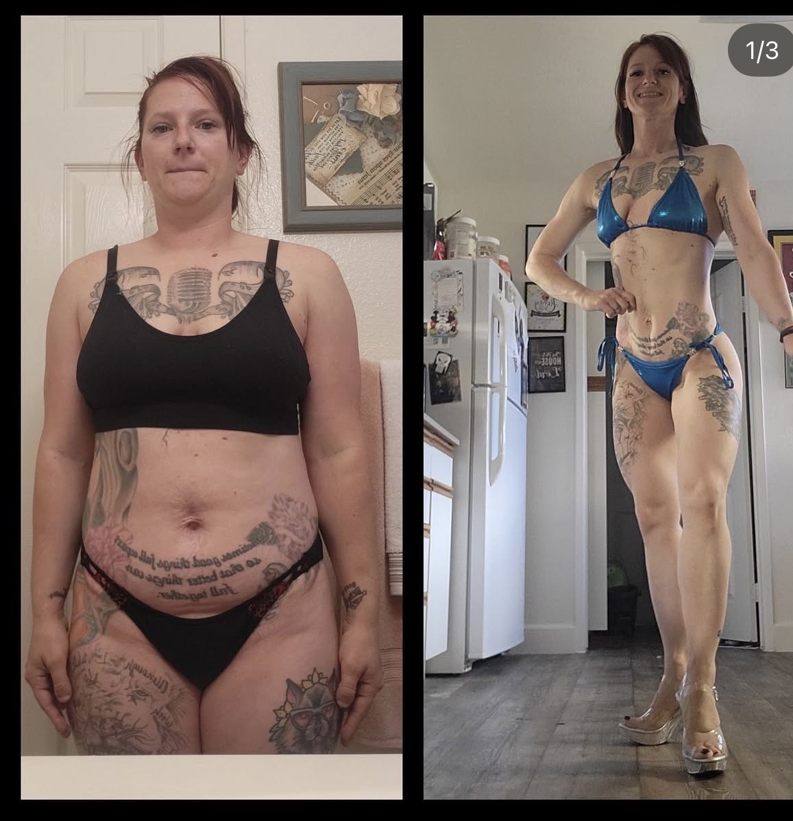 Andy — front view, 166 to 125 lbs